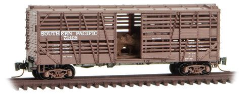 Micro-Trains Line 520 00 212 Z 40' Despatch Stock Car, Cattle Load, Southern Pacific, SP, 73408 - House of Trains