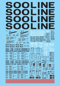 Microscale 87-1115 HO, Soo Line, Boxcars, Standard Colormark Cars, 1963-1979 - House of Trains