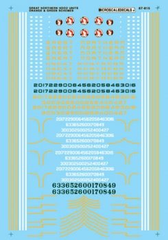 Microscale 87-815 HO, Great Northern, GN, Diesels, 1950-1967 - House of Trains