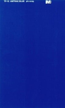 Microscale TF-12, Trim Film, Amtrak Blue - House of Trains