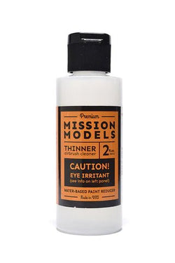 Mission Models MMA-002, Thinner / Reducer, Water Based, 2 fl oz - House of Trains