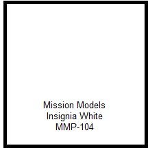 Mission Models MMP-104, Insignia White FS 17875, Water Based, 1 fl oz - House of Trains