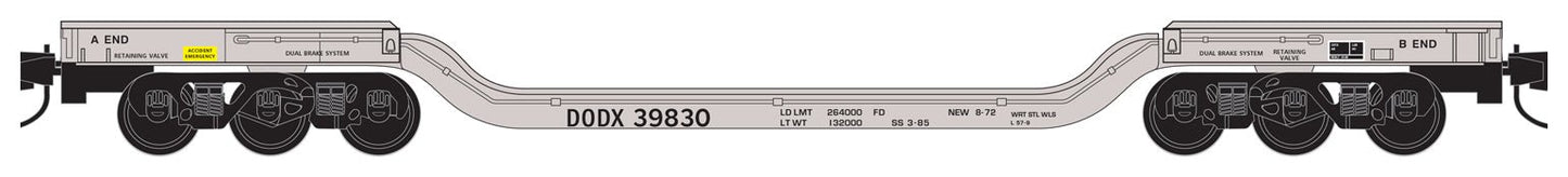MTL 109 00 271 N, Heavyweight Depressed Center, DODX, 39810 - House of Trains