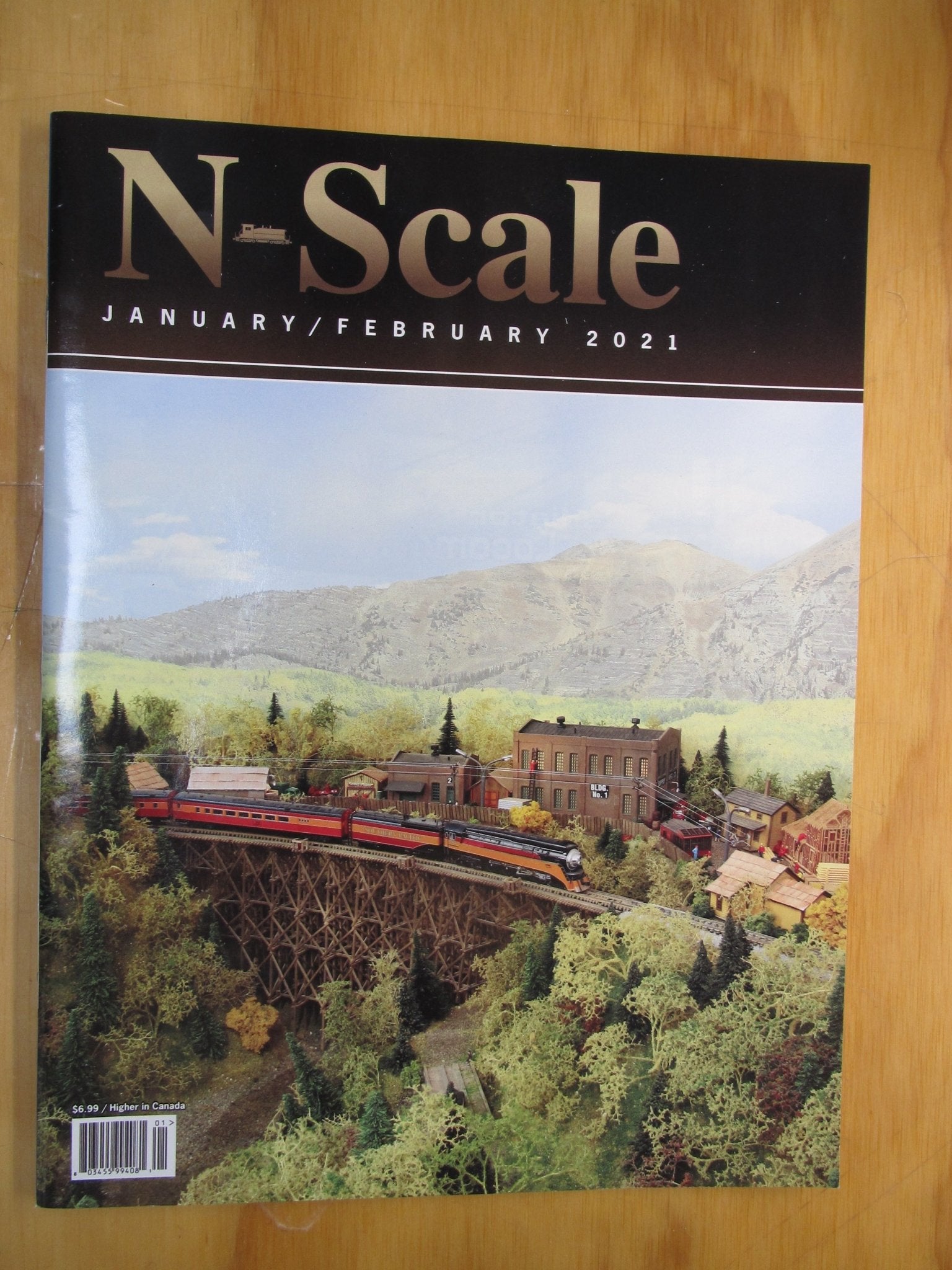 N Scale Magazine, January-February 2021, Volume 33, Number 1 - House of Trains