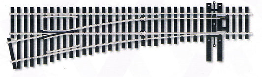 Peco SL-8352 HO Code 83 Insulfrog #5 Left Hand Turnout - House of Trains