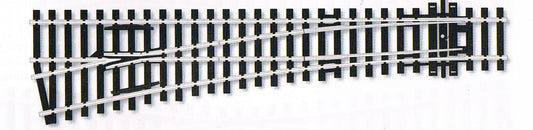 Peco SL-96 HO Code 100 Insulfrog Medium Left Hand Turnout, #6 - House of Trains