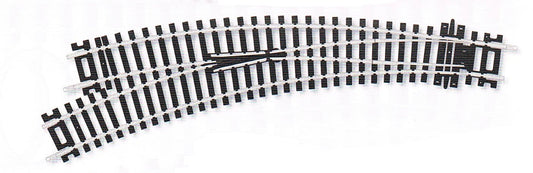 Peco ST-245 HO Code 100 Insulfrog Left Hand Curved Turnout - House of Trains