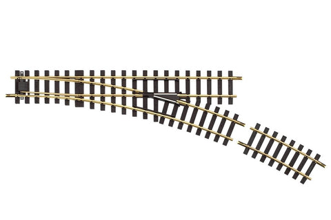 PIKO 35227 G Scale Manual Switch Right Hand 22.5 Degree and Curved Rail G-R7 7.5 degree - House of Trains