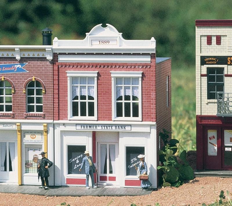 PIKO 62257 G Scale Farmers State Bank Model Kit - House of Trains