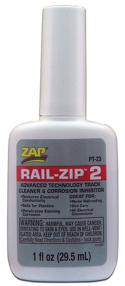 Robart PT-23 Rail Zip 2 Track Cleaner, 1 oz - House of Trains
