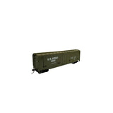 Rock Island Hobby 32162 HO, Military Action Series, 50' Box Car, Tank Buster Q Car,US Army, 61242 - House of Trains