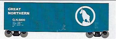 Roundhouse 1010 HO, 40' Grain Box Car, Great Northern, GN, 6817 - House of Trains