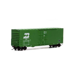 Roundhouse 1674 HO, 50' High Cube Smooth Side Box Car, Burlington Northern, BN, 732738 - House of Trains