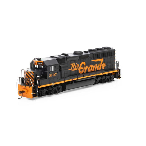 Roundhouse 18247 HO, GP40-2, LED Light, DCC Ready, Rio Grande, DRGW, 3107 - House of Trains