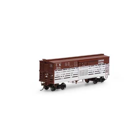 Roundhouse 75277 HO, 36' Stock Car, Canadian National, CN, 151172 - House of Trains