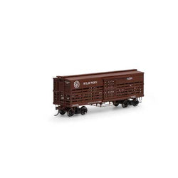 Roundhouse 75284 HO, 36' Stock Car, Cotton Belt, StLS-WRY, 8218 - House of Trains