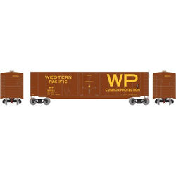 Roundhouse 79117 HO 50' PD Smooth Side Boxcar, Western Pacific, WP, 57033 - House of Trains