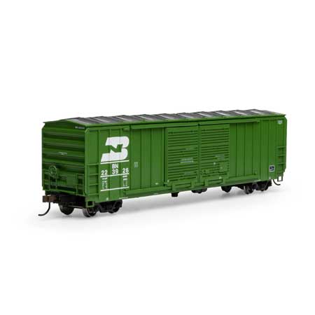 Roundhouse 97992 HO, 50' FMC Double Door Box Car, Burlington Northern, BN, 223926 - House of Trains