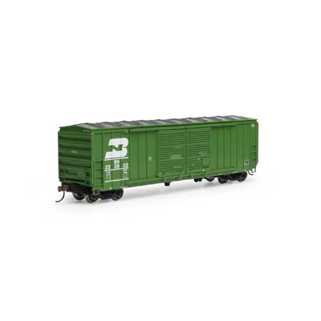 Roundhouse 97993 HO, 50' FMC Double Door Box Car, Burlington Northern, BN, 223952 - House of Trains