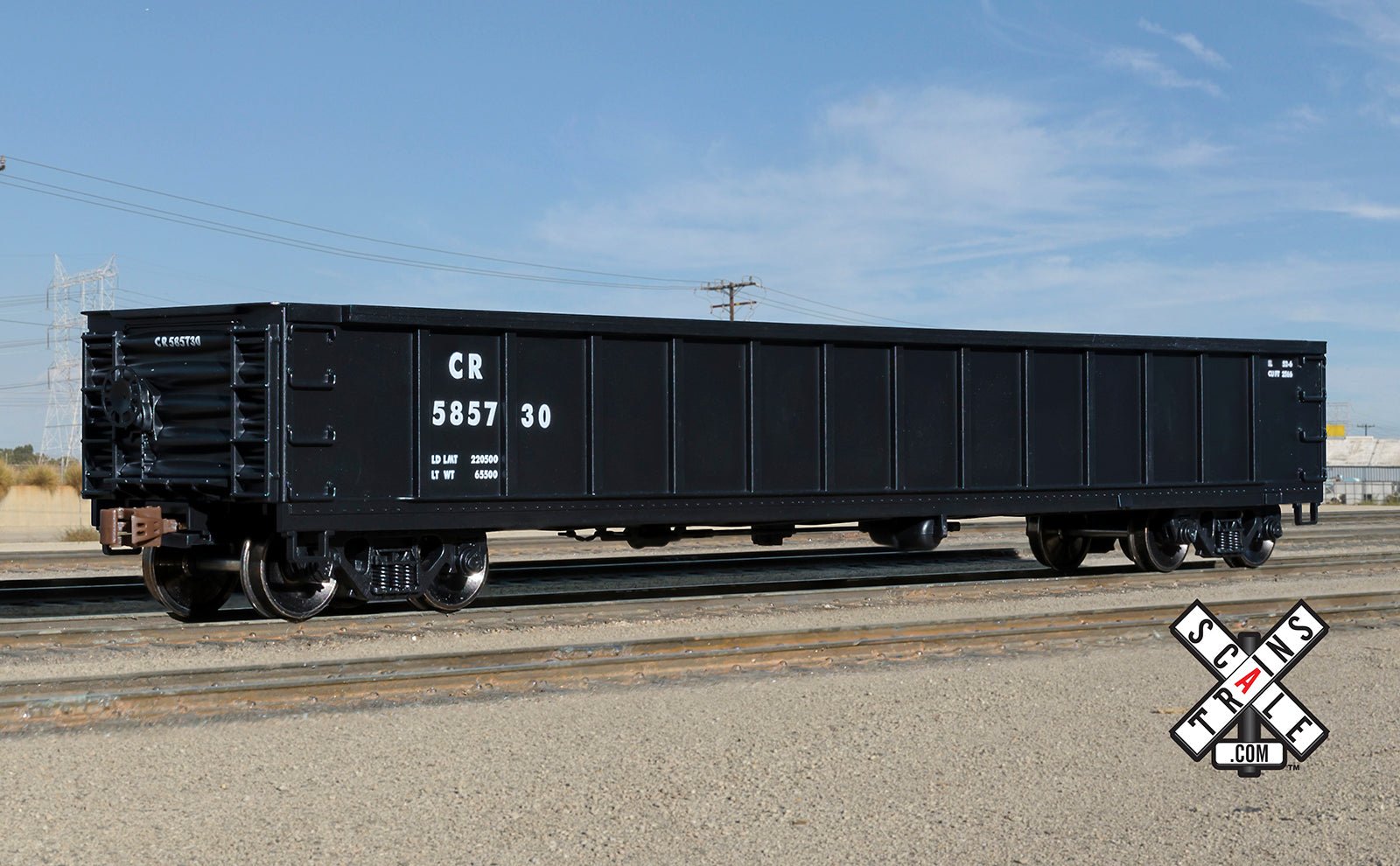 Scale Trains 1153 HO, Kit Classics, 52' 6" Gondola, Havelock Shops, Conrail, CR, 585730 - House of Trains