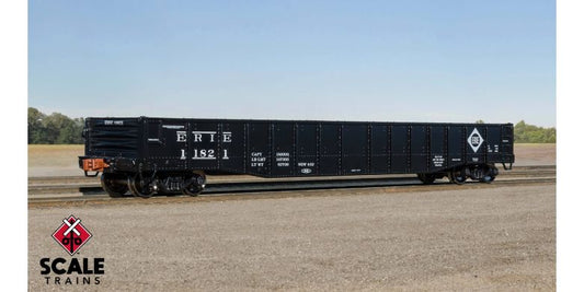 Scale Trains 1188 HO, Kit Classics, 70-Ton Mill Gondola, Erie, 11821 - House of Trains