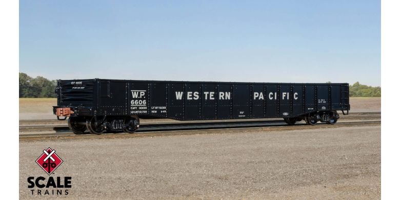 Scale Trains 1197 HO, Kit Classics, 70-Ton Mill Gondola, WP, 6606 - House of Trains