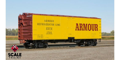 Scale Trains 1246 HO, 40' Transition Era Reefer Car, ARLX, 1823 - House of Trains