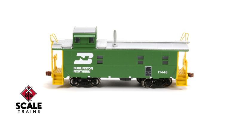 Scale Trains 1271 HO, Steel Cupola Caboose, BN, 11454 - House of Trains
