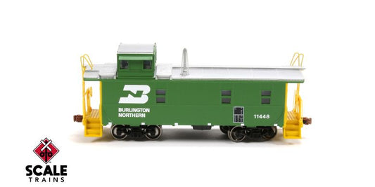 Scale Trains 1271 HO, Steel Cupola Caboose, BN, 11454 - House of Trains