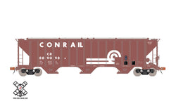 Scale Trains 32301 HO, Rivet Counter, PS-2CD 4785cf Covered Hopper, Large Logo, CR, 889098 - House of Trains
