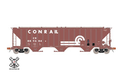 Scale Trains 32303 HO, Rivet Counter, PS-2CD 4785cf Covered Hopper, Large Logo, CR, 889684 - House of Trains