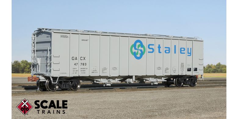 Scale Trains 33004 HO, GATC 4180cf Airslide Covered Hopper, Rivet Counter, GACX, 47783 - House of Trains
