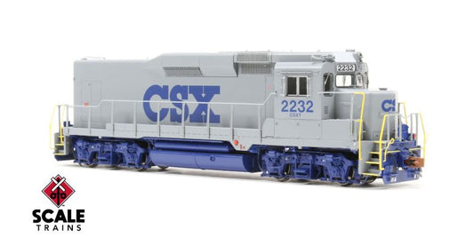 Scale Trains 33362 HO, Rivet Counter, EMD GP30, ESU Loksound, CSX RDMT Road Slug, CSXT, 2232 - House of Trains