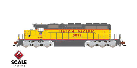 Scale Trains 38607 N, DCC and Sound, EMD SD40-2, UP, 8077 - House of Trains