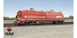 Scale Trains 38668 N, Trinity 48' 2-Hood Coil Steel Car, BNSF 534140 - House of Trains