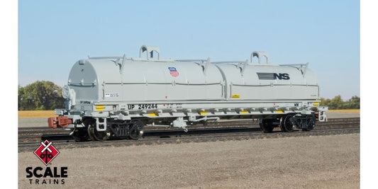 Scale Trains 38672 N, Trinity 48' 2-Hood Coil Steel Car, UP, 249244 - House of Trains