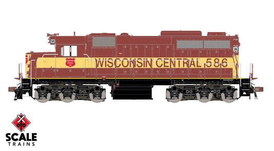 Scale Trains 70075 HO, EMD SDL39, ESU LokSound, WC, 586 - House of Trains