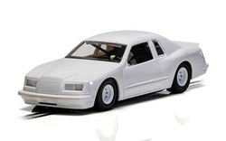 ScaleXtric 4077, 1:32, Electric Slot Car, Stock Car, Ford Thunderbird, White, DPR - House of Trains