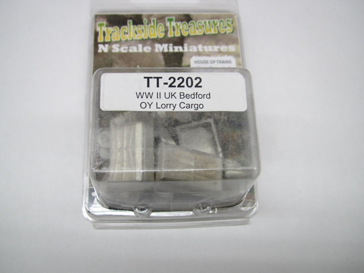 Trackside Treasures TT-2202 N WWII UK Bedford OY Lorry Cargo, Cast Lead Vehicle Kit - House of Trains
