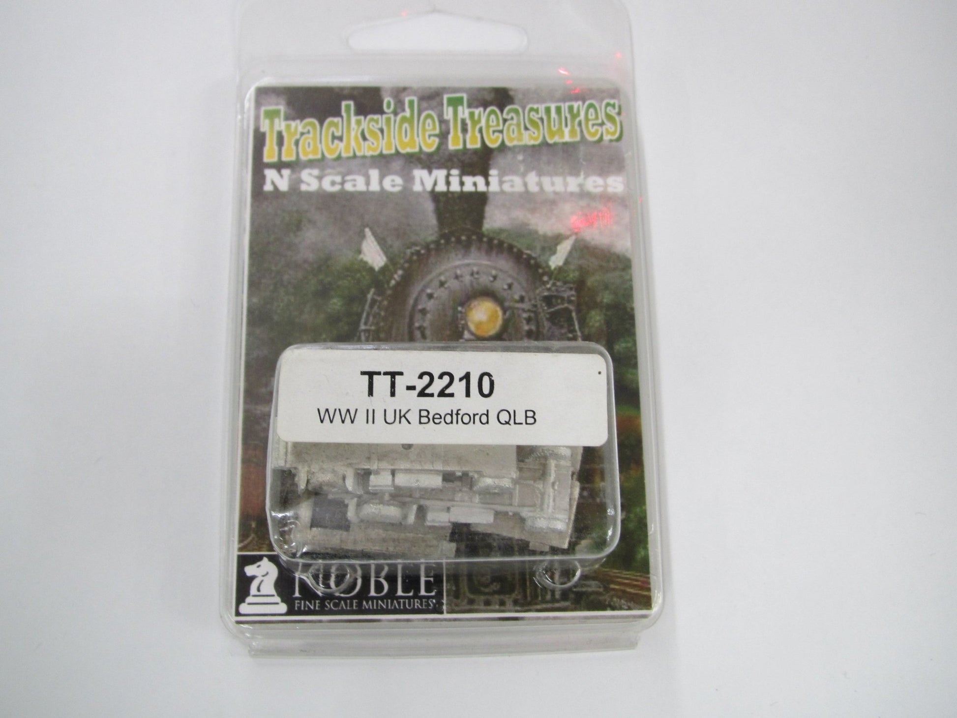Trackside Treasures TT-2210 N World War II United Kingdom Bedford QLB Truck, Cast Lead Vehicle Kit - House of Trains
