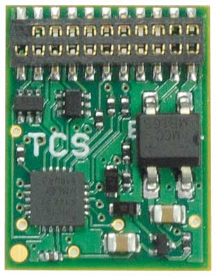Train Control Systems 1674 EU821, MTC 21-Pin, 8 Function Decoder - House of Trains