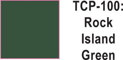 Tru Color TCP-100 Rock Island Green Paint 1 ounce - House of Trains
