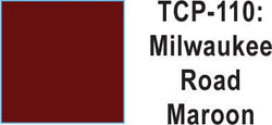 Tru Color TCP-110 Milwaukee Road Maroon Paint 1 ounce - House of Trains