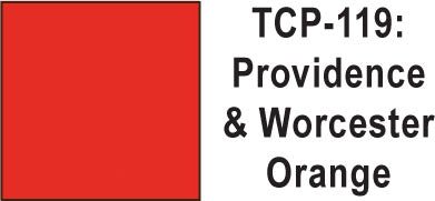 Tru Color TCP-119 Providence and Worcester Orange Paint 1 ounce - House of Trains