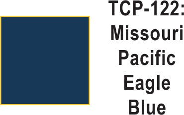 Tru Color TCP-122 Missouri Pacific Eagle Blue Paint 1 ounce - House of Trains