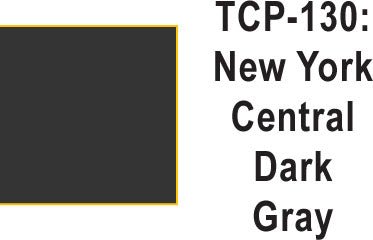 Tru Color TCP-130 New York Central Dark Gray Paint 1 ounce - House of Trains