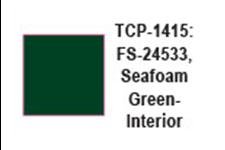 Tru Color TCP-1415, FS 24533, Seafoam Green Paint, 1 Ounce - House of Trains
