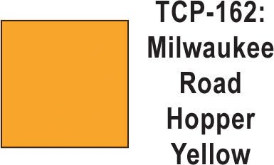 Tru Color TCP-162 Milwaukee Road Hopper Yellow Paint 1 ounce - House of Trains