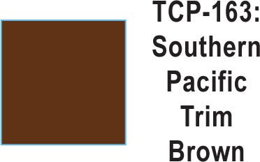 Tru Color TCP-163 Southern Pacific Depot Trim Brown Paint 1 ounce - House of Trains