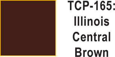 Tru Color TCP-165 Illinois Central Brown Paint 1 ounce - House of Trains